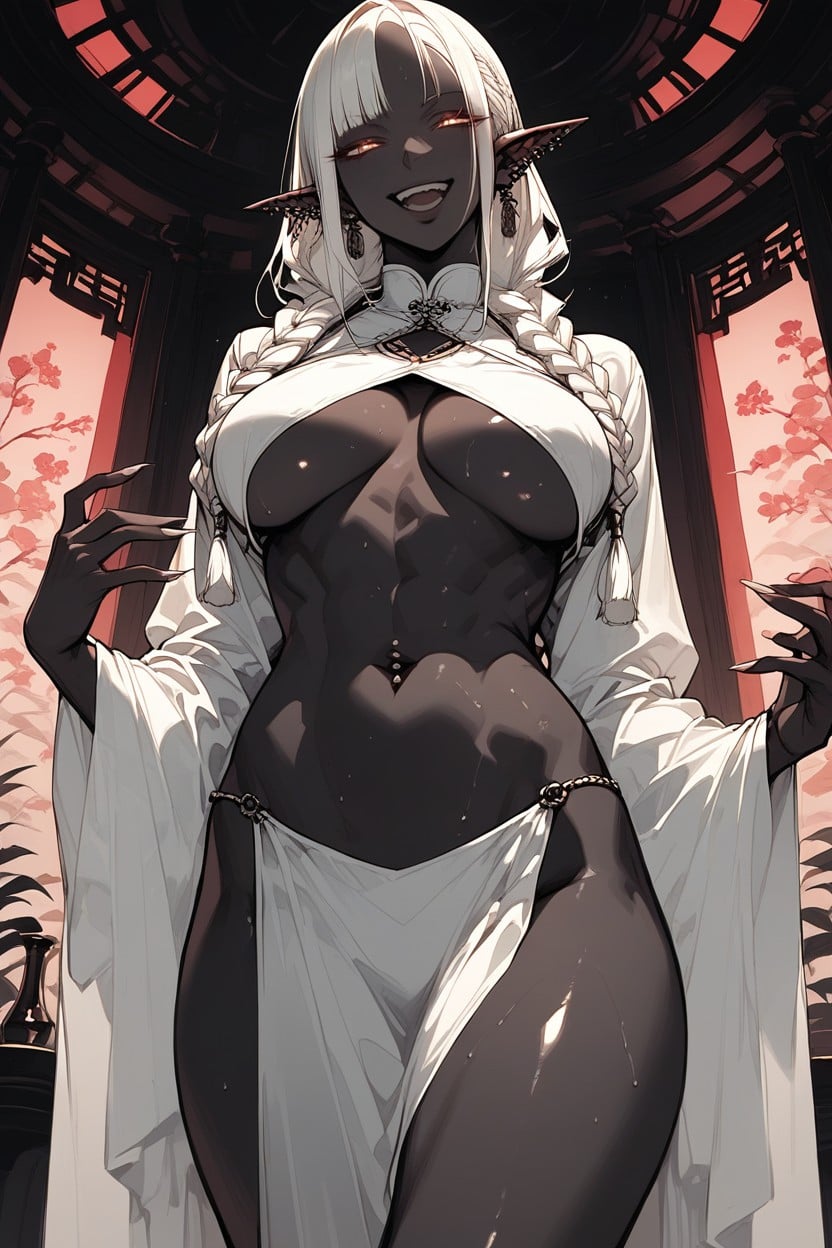 Only Five Fingers, Open Eyes, Big Breasts Hentai AI Porn