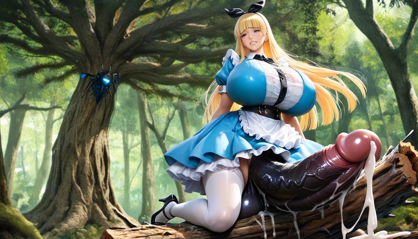 Blonde, Magical Forest, Magical Forest AI Porn
