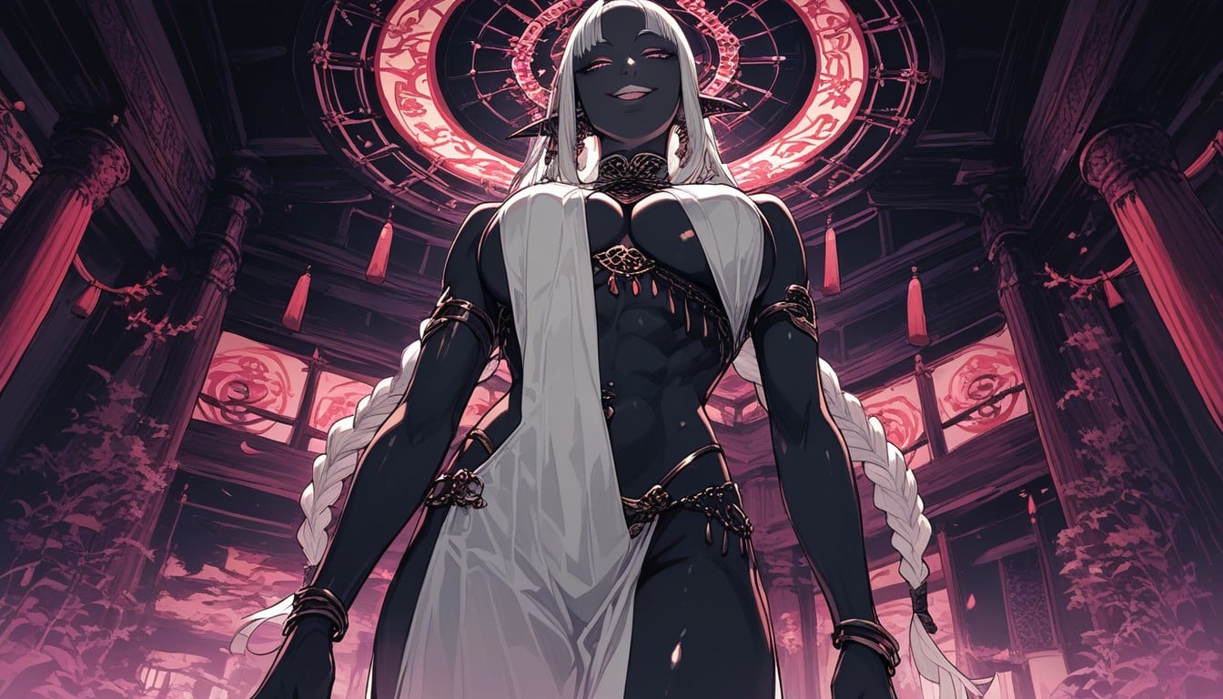 Ashen Skin, Trying To Seduce, Female Fingers Hentai AI Porn