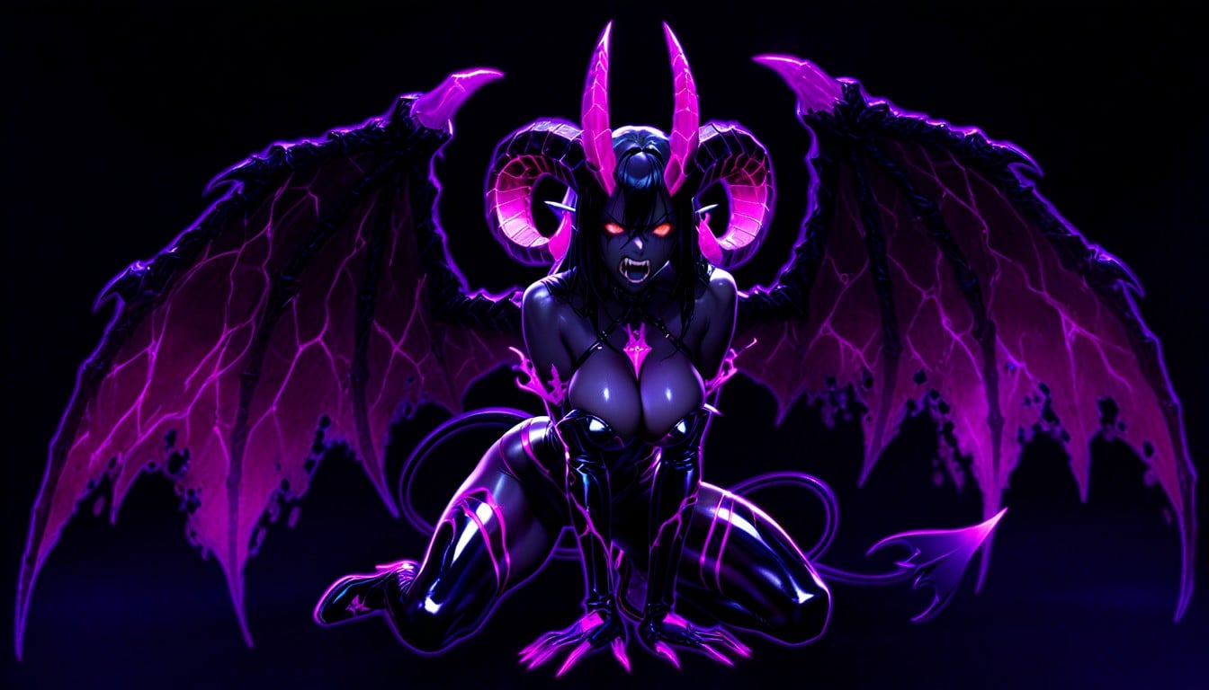 Succubus, Horned Body, Master Piece Hentai AI Porn