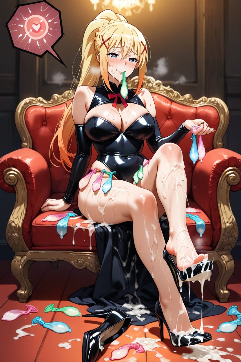 Drinking Semen, Covered By Cum, Cum On Shoes Hentai AI Porn