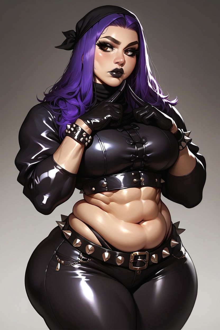 Extremely Thick Thighs, 18+, Oily Skin AI Porn