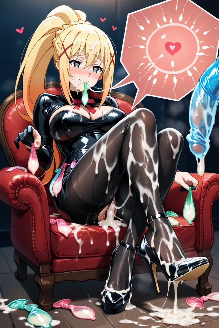 Anime Style, Medium Breast, Fertilization X-ray Hentai AI Porn