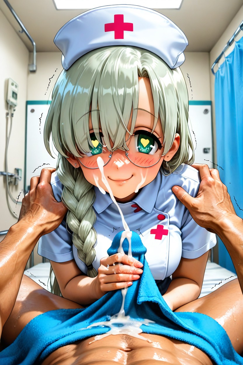 Happy, Hospital, Huge Eyes AI Porn