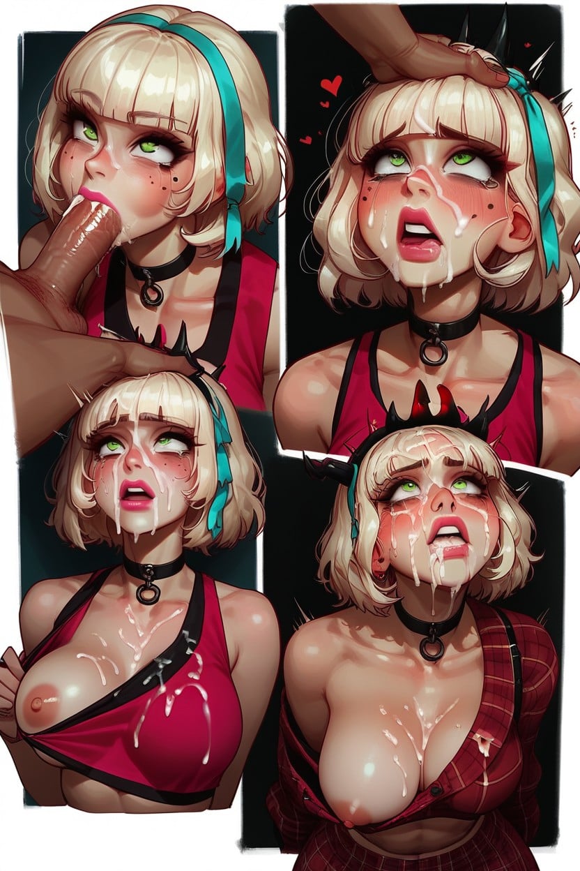 25+, Deep Deepthroating, Choker AI Porn