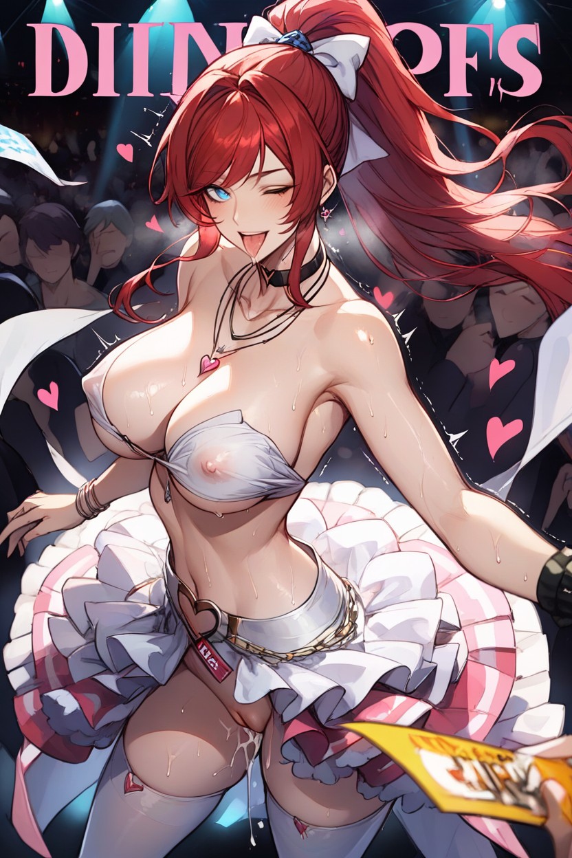 Super Delicate, Ponytail, Happy Hentai AI Porn