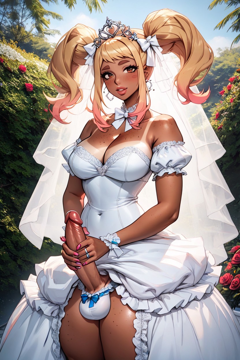Tan Lines, Long Dress, Massive Princess Dress Porno IA transsexuelle