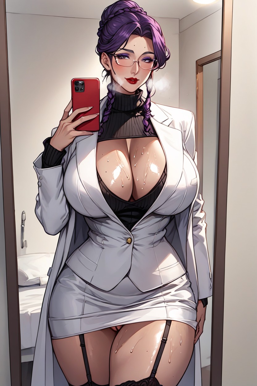 Mirror, Whore, Massive Breast Hentai AI Porn