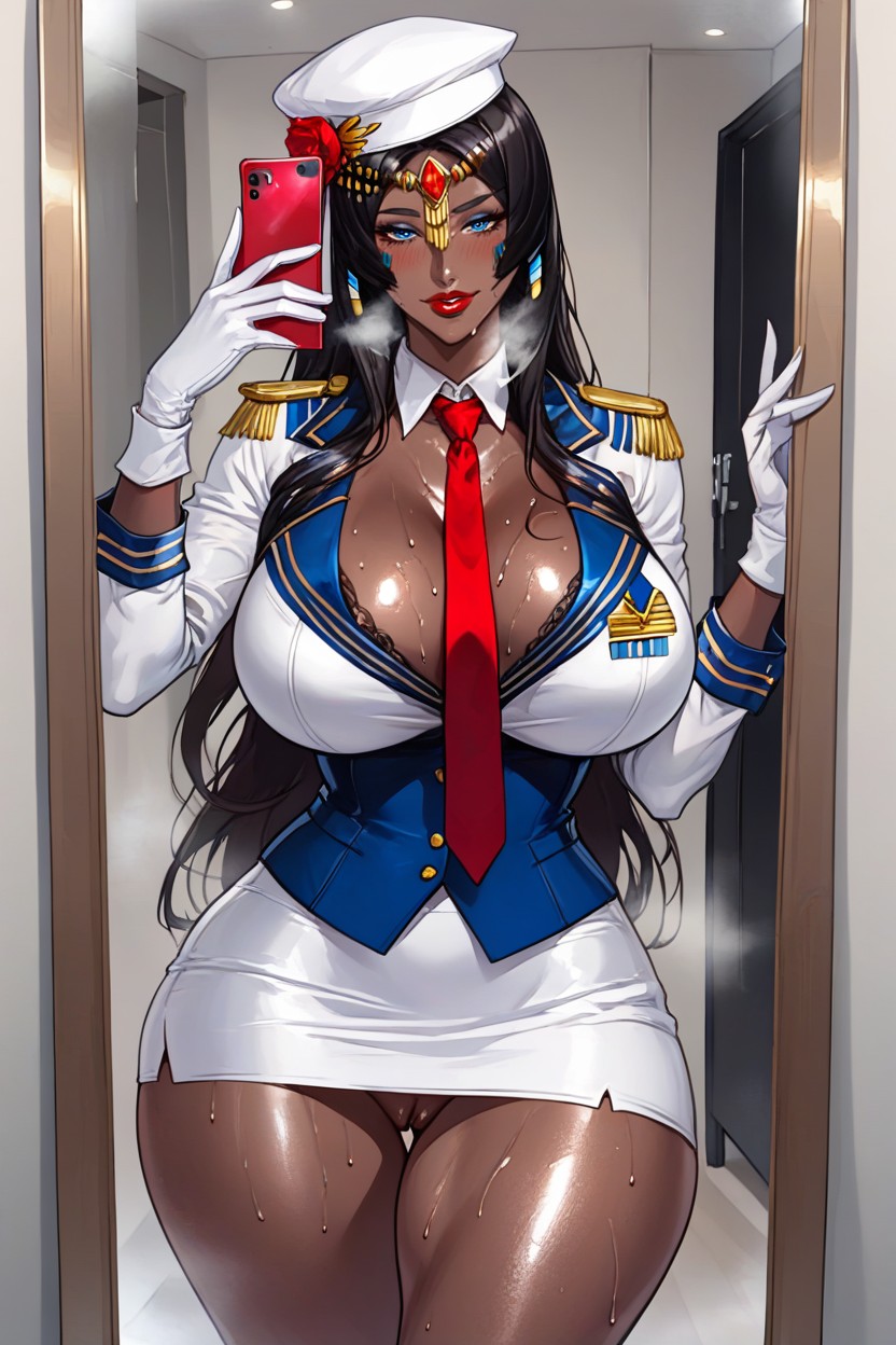 Detailed Eyes, Sexy, Long Legs Hentai AI Porn