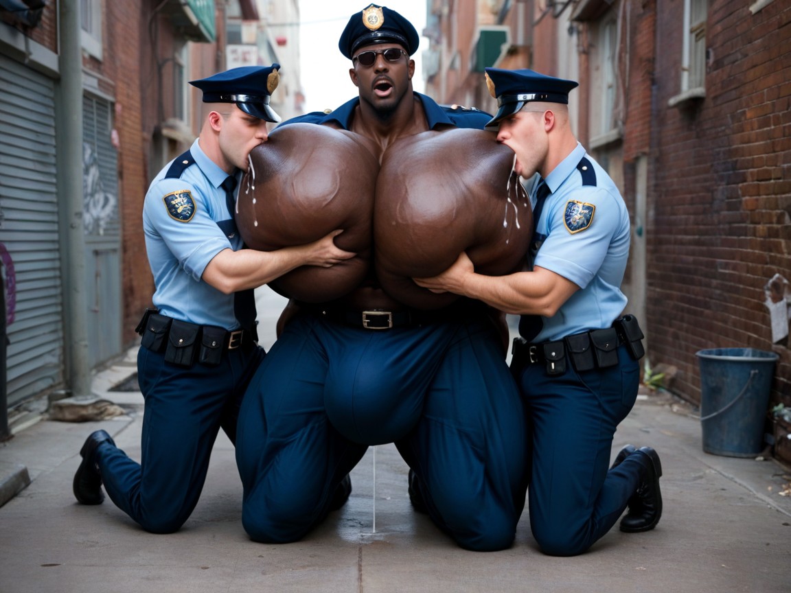 18+, African, Confused Face AI Gay Porn