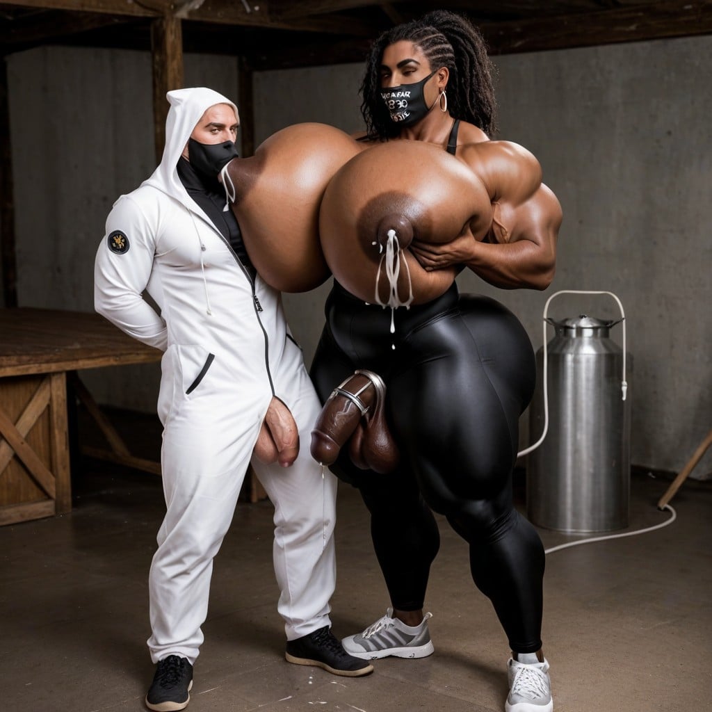 25+, Grabbing Boobs, Thick Femboy AI Gay Porn