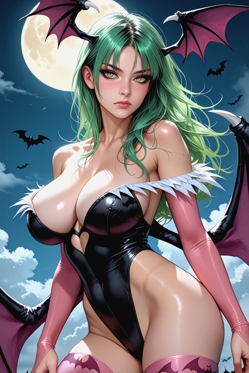 Perfect Anatomy, Thick Eyelashes, Night Hentai AI Porn