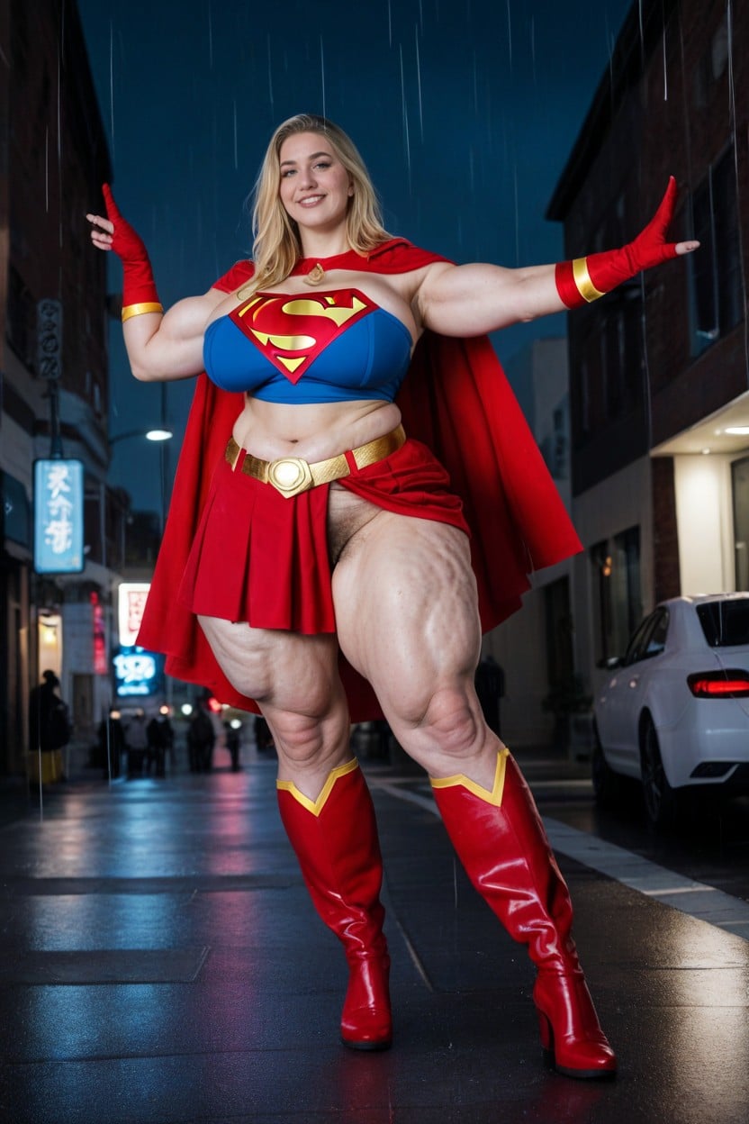 Thick, 25+, Cleavage AI Porn