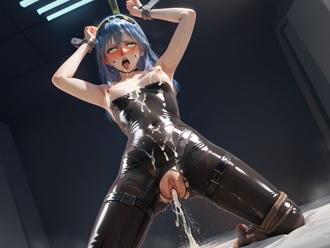Cum On Breasts, Penis Inserted From Behind Or In Pussy, Small Ass Hentai AI Porn