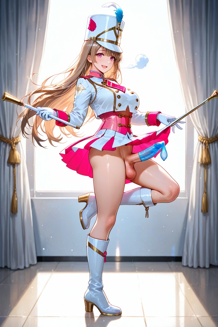 Detailed Face, No Missing Fingers, Standing Hentai AI Porn