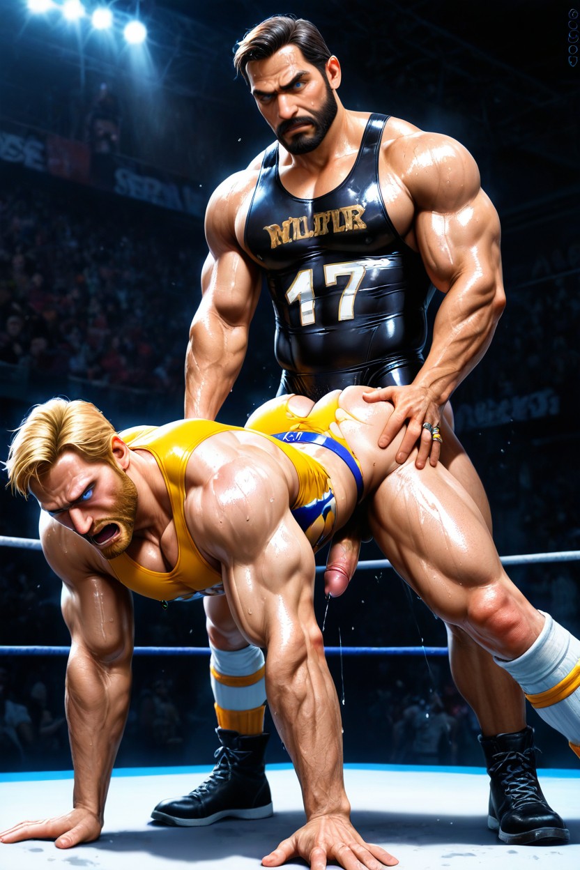 Legs Spread, Beard, Cosplaying As Male Version Of Flynn Rider From Tangled AI Gay Porn
