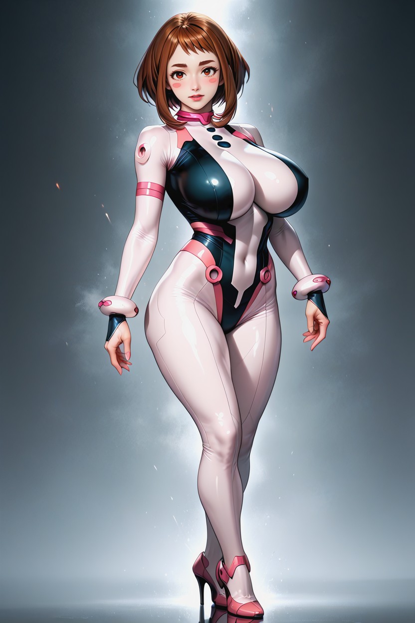 Excited, Ochaco Uraraka, 25+ Hentai AI Porn