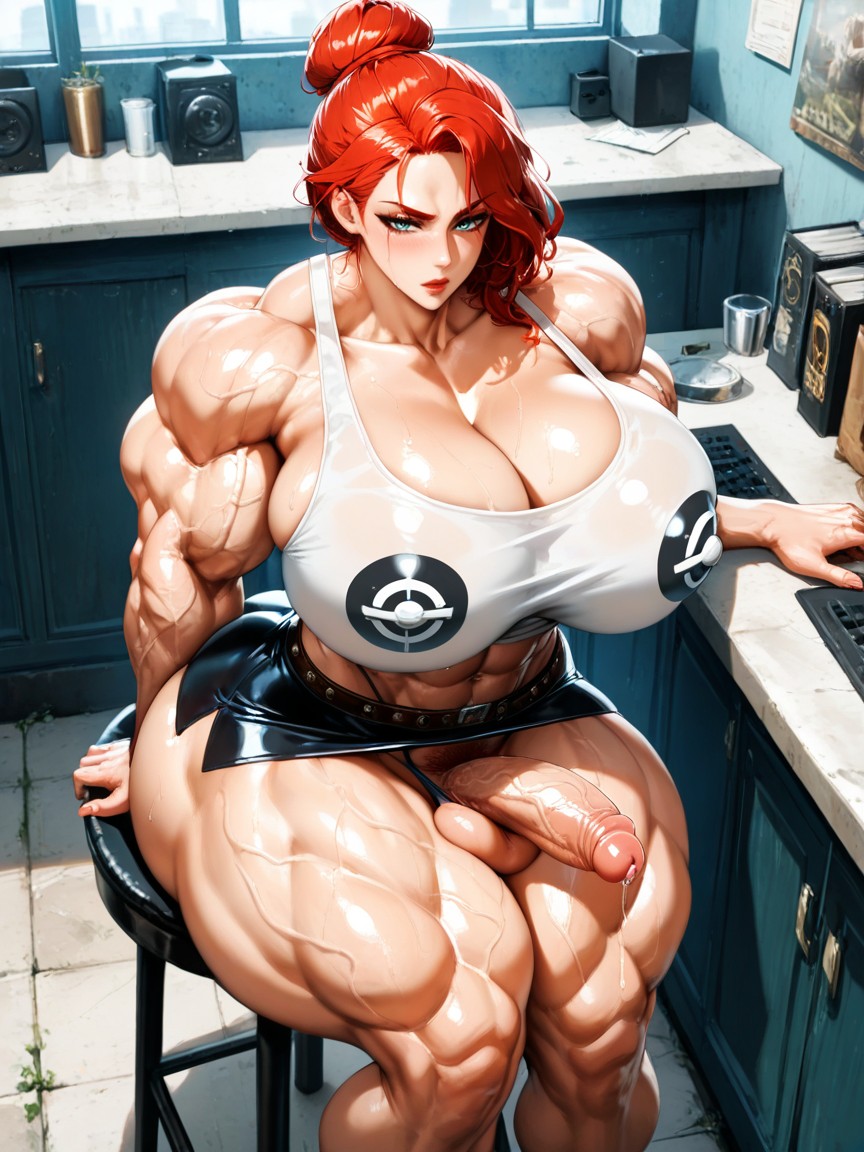 Hdr, Precum, Public Hair Hentai AI Porn