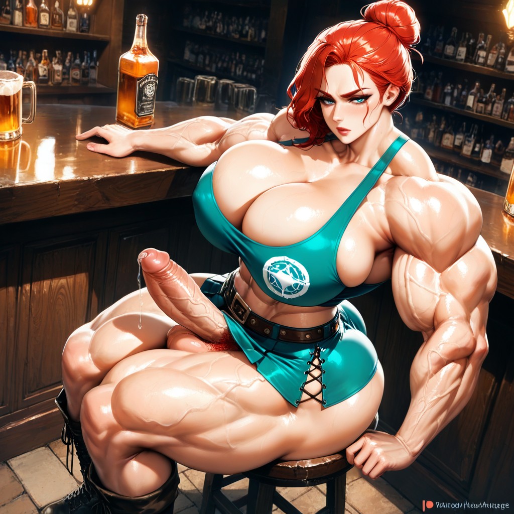 Hyper Ass, Thick Thighs, Red Sonja Hentai AI Porn