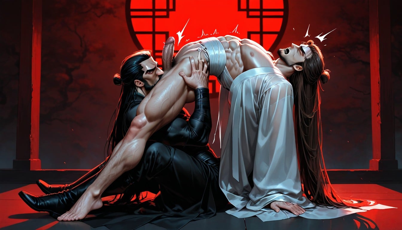 18+, Prince Hanfu, Well Drawn AI Gay Porn