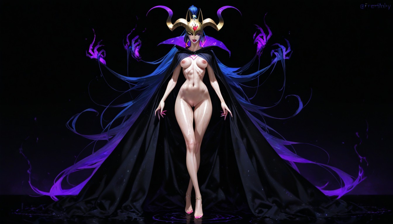 Short Length, Demon, Detailed Face Hentai AI Porn