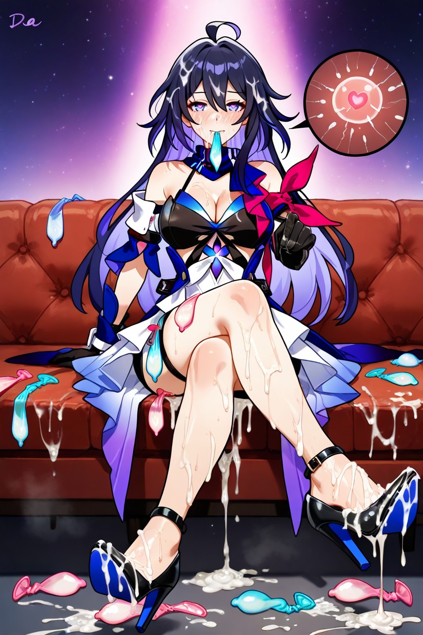 After Sex, Drenched In Cum, Cum On Shoes Hentai AI Porn