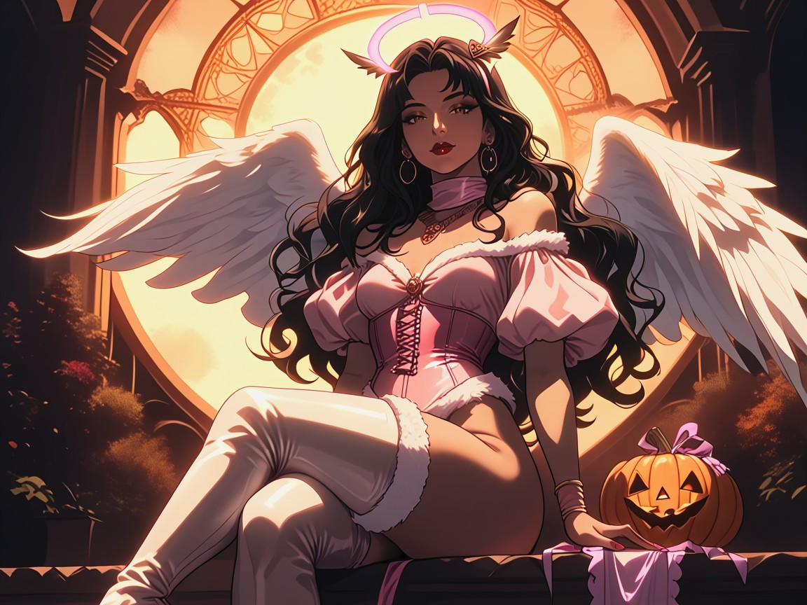 18+, Mansion Location, White Angel Wings Porno latina IA