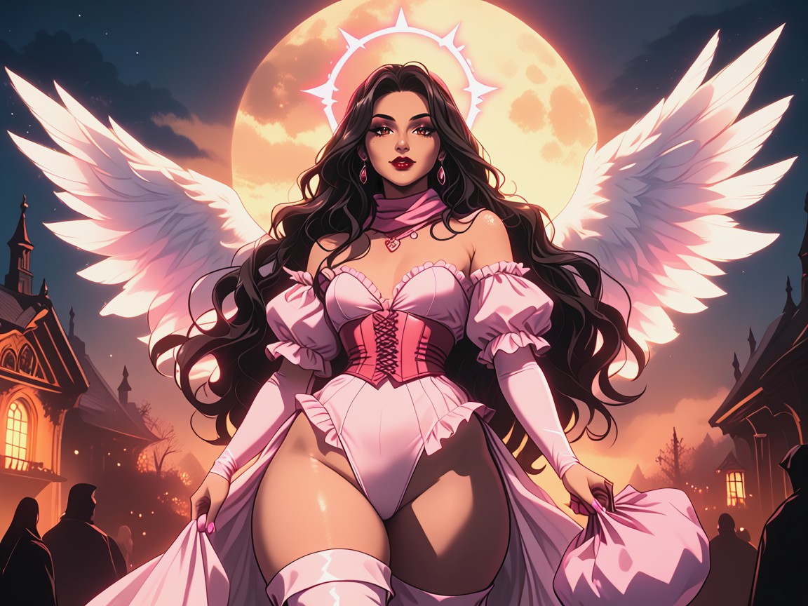 Mansion Location, Snatched Waist, Sloped Shoulders Porno latina IA