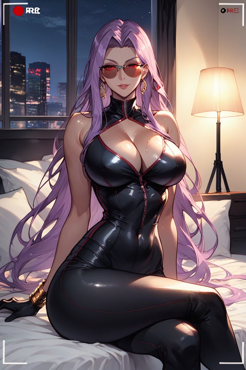 Studio Cameras, Night, Seducing Hentai AI Porn