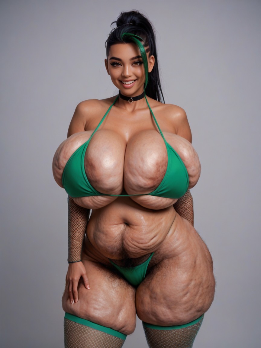 Open Mouth, Buzzcut, Cosplay AI Porn