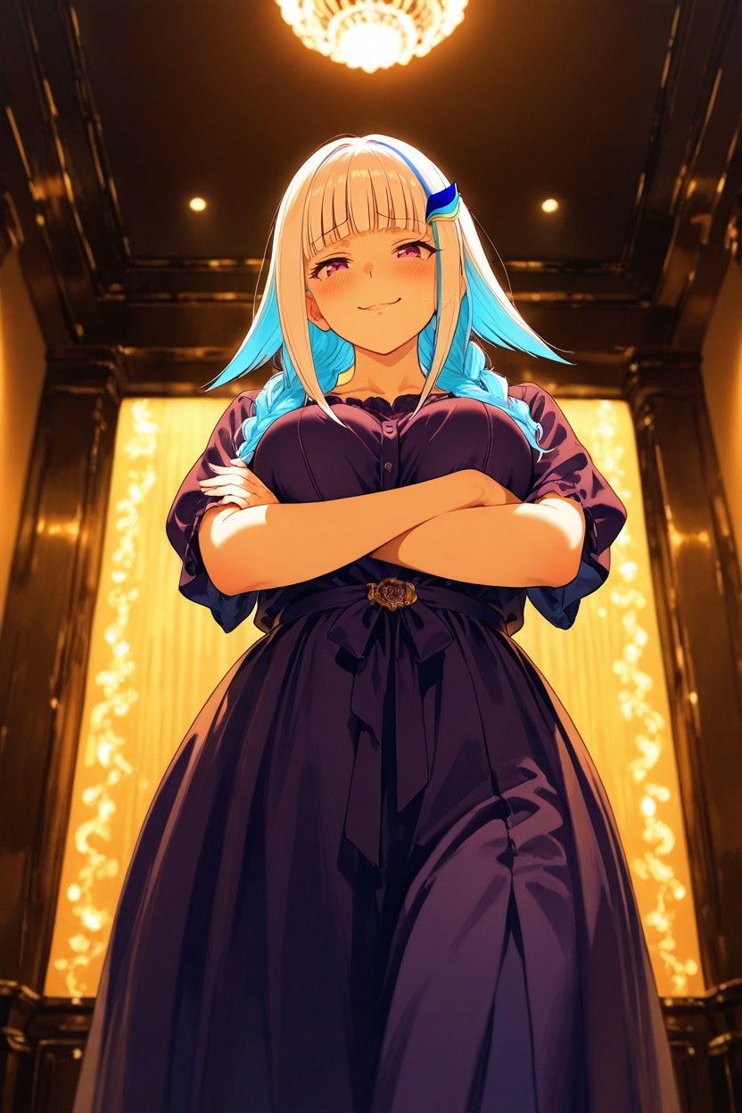No Exposure, Sneering, Dressed Up Hentai AI Porn