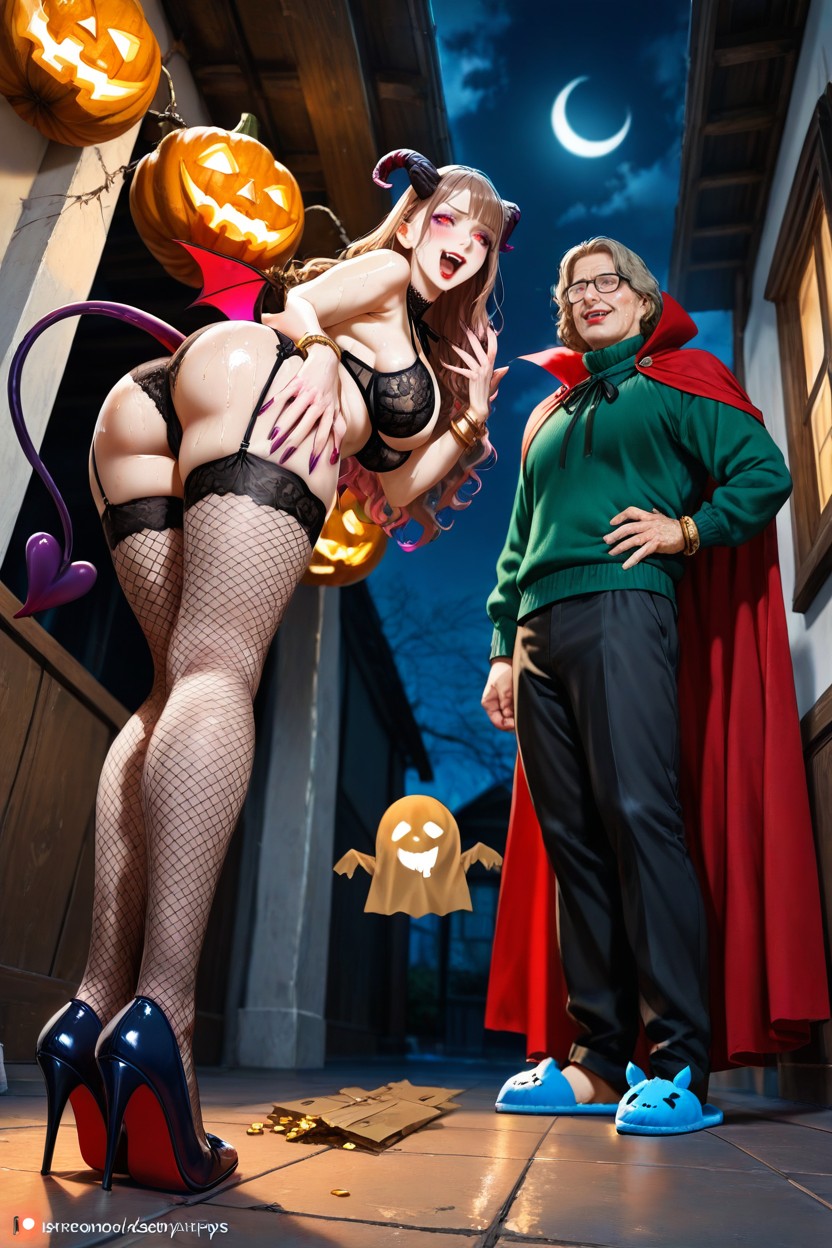 Open Mouth, 2 People, Male Hentai AI Porn