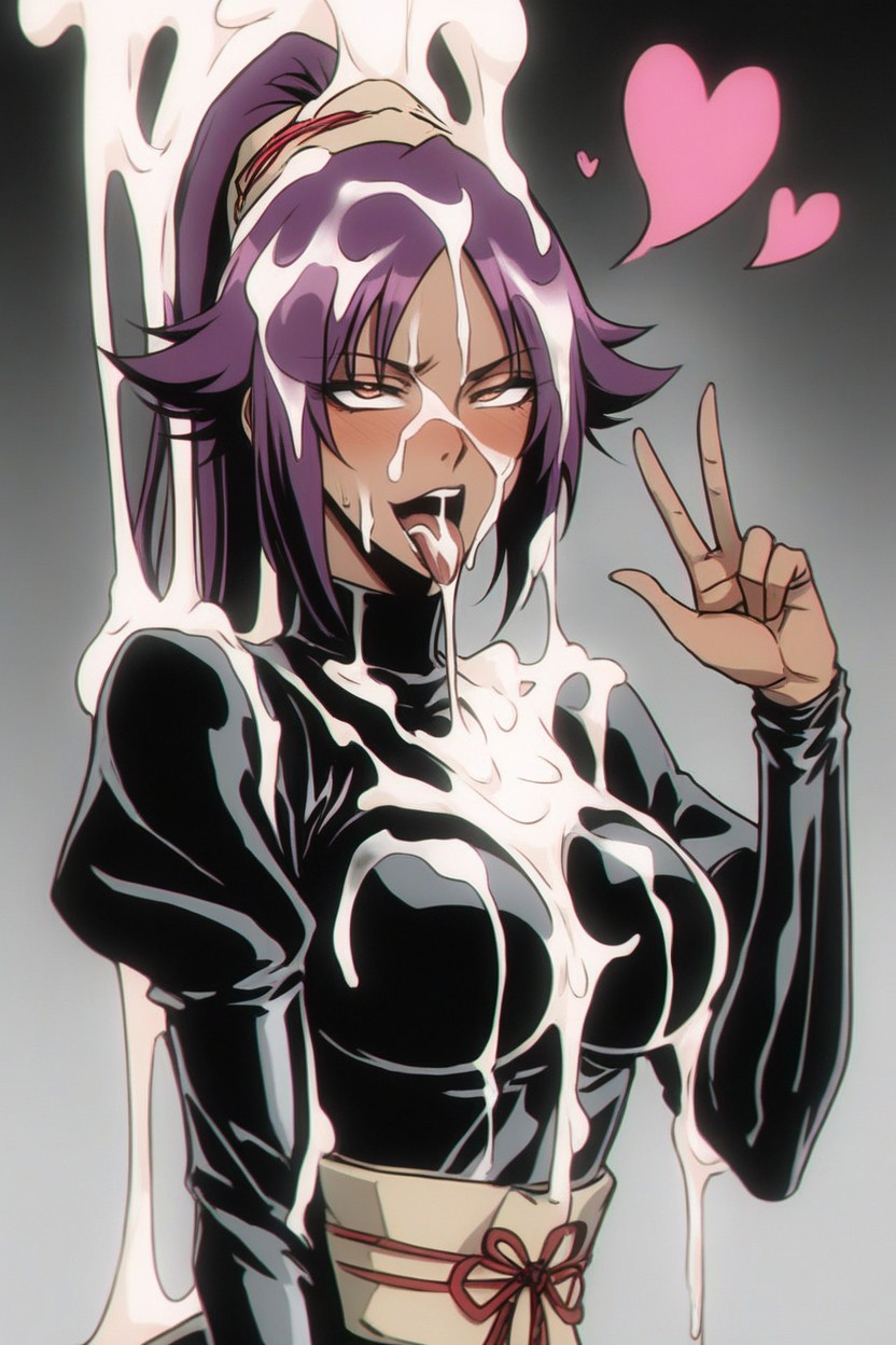 Cum On Face, Ahegao, Cum On Body Hentai AI Porn