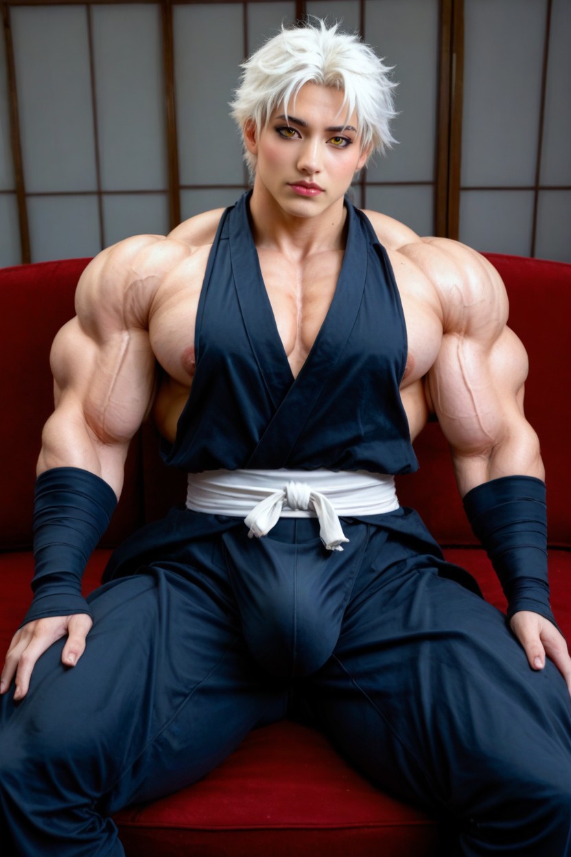 Ninja Village, Huge Traps, Hyper Muscles AI Porn