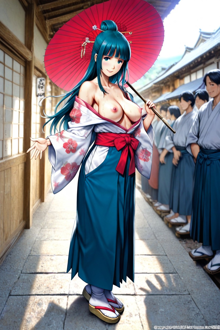 Erect Nipples, Bust Shot, Waist Shot Hentai AI Porn