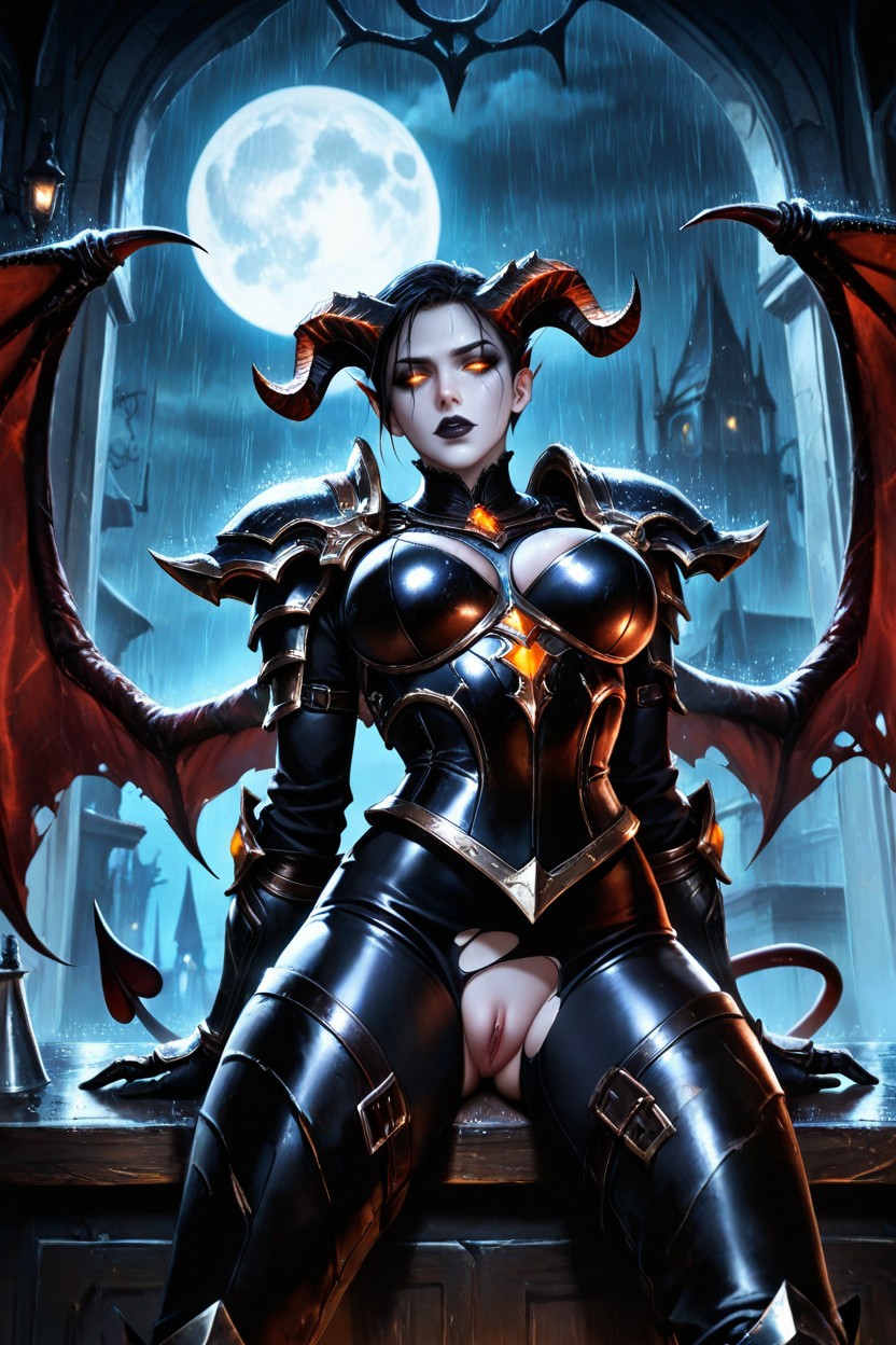 Succubus, Moonlight, Moon AI Porn