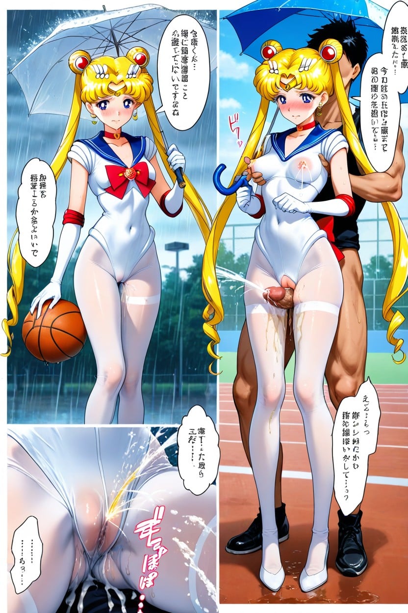Raining, Moemon, Long Leg Hentai AI Porn