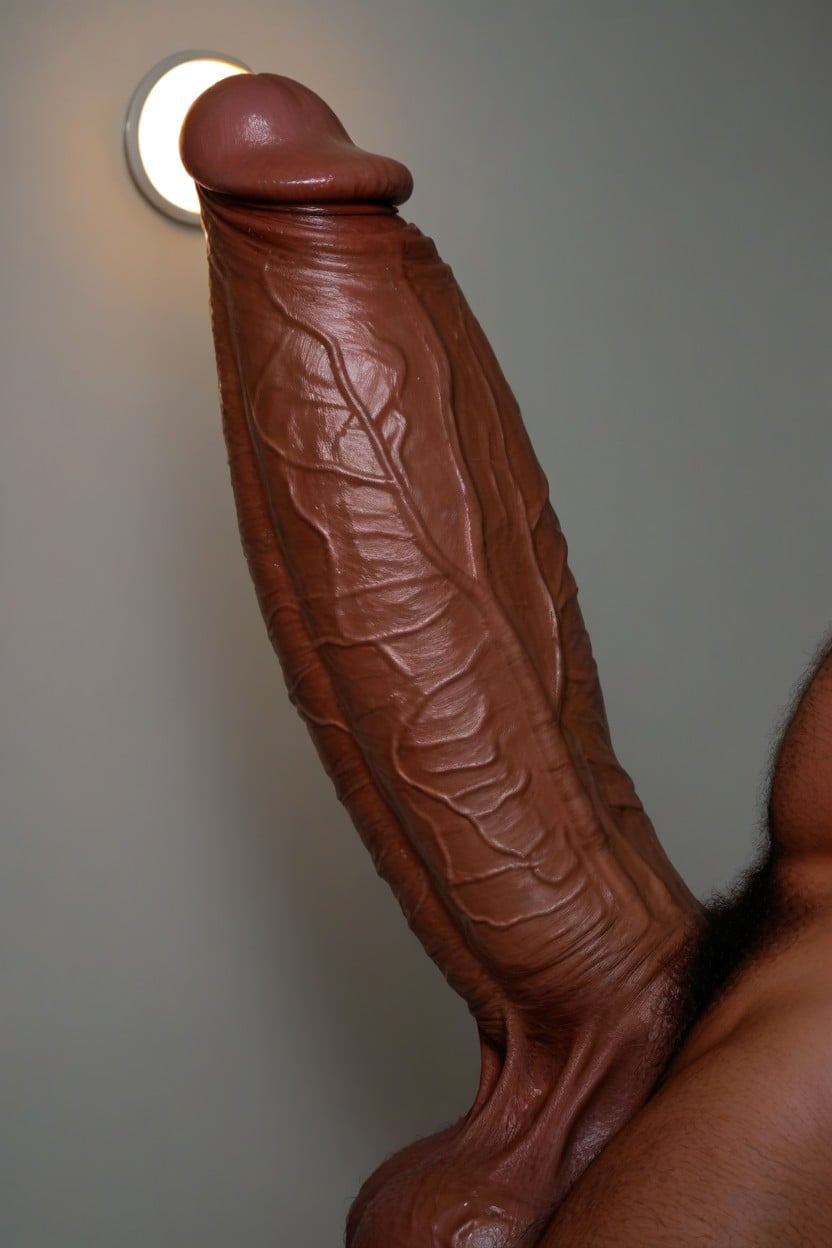 Huge Cock Tip, Huge Glans, Exaggerated Swollen Glans AI Gay Porn