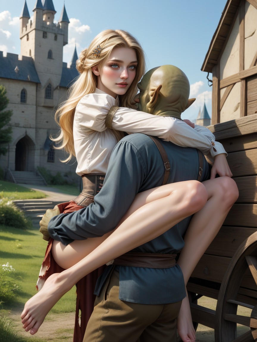 Extremely Realistic, Medieval Boots, Missionary Vaginal Sex AI Porn
