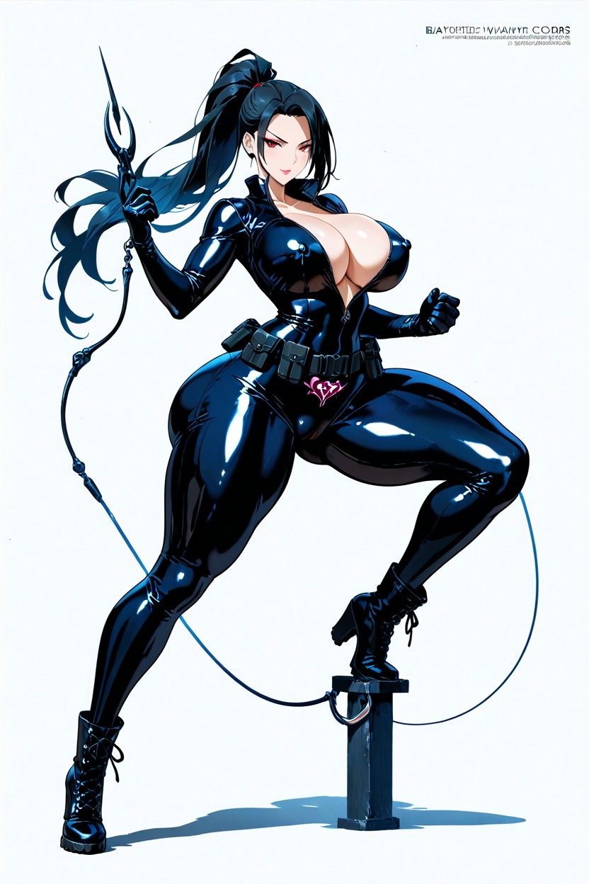 Cleavage Visible, Full Body, Beautiful Hentai AI Porn