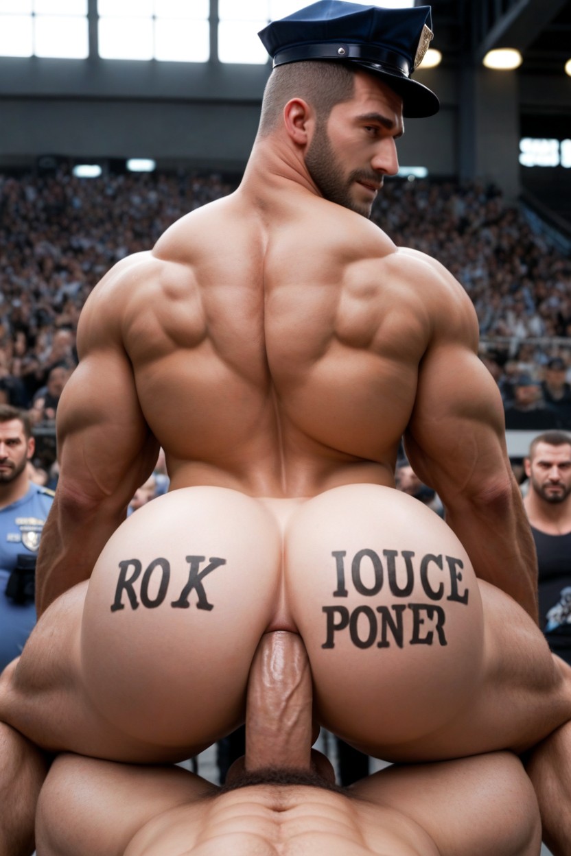 Prisión, Deadly Hole, Gay Sex Porno gay IA
