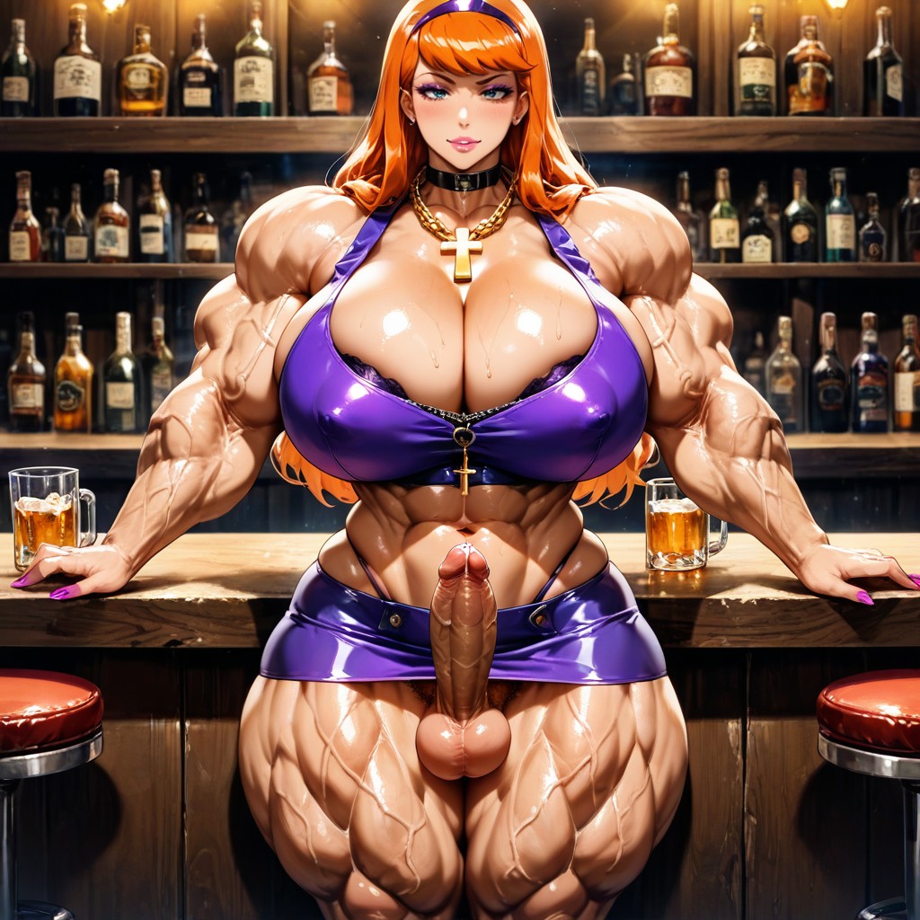 Huge Muscular Arms, Ultra Muscular, Bodybuilder Hentai AI Porn