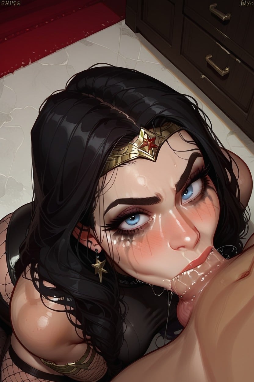 Eyes Watering, Black Hair, 25+ Hentai AI Porn