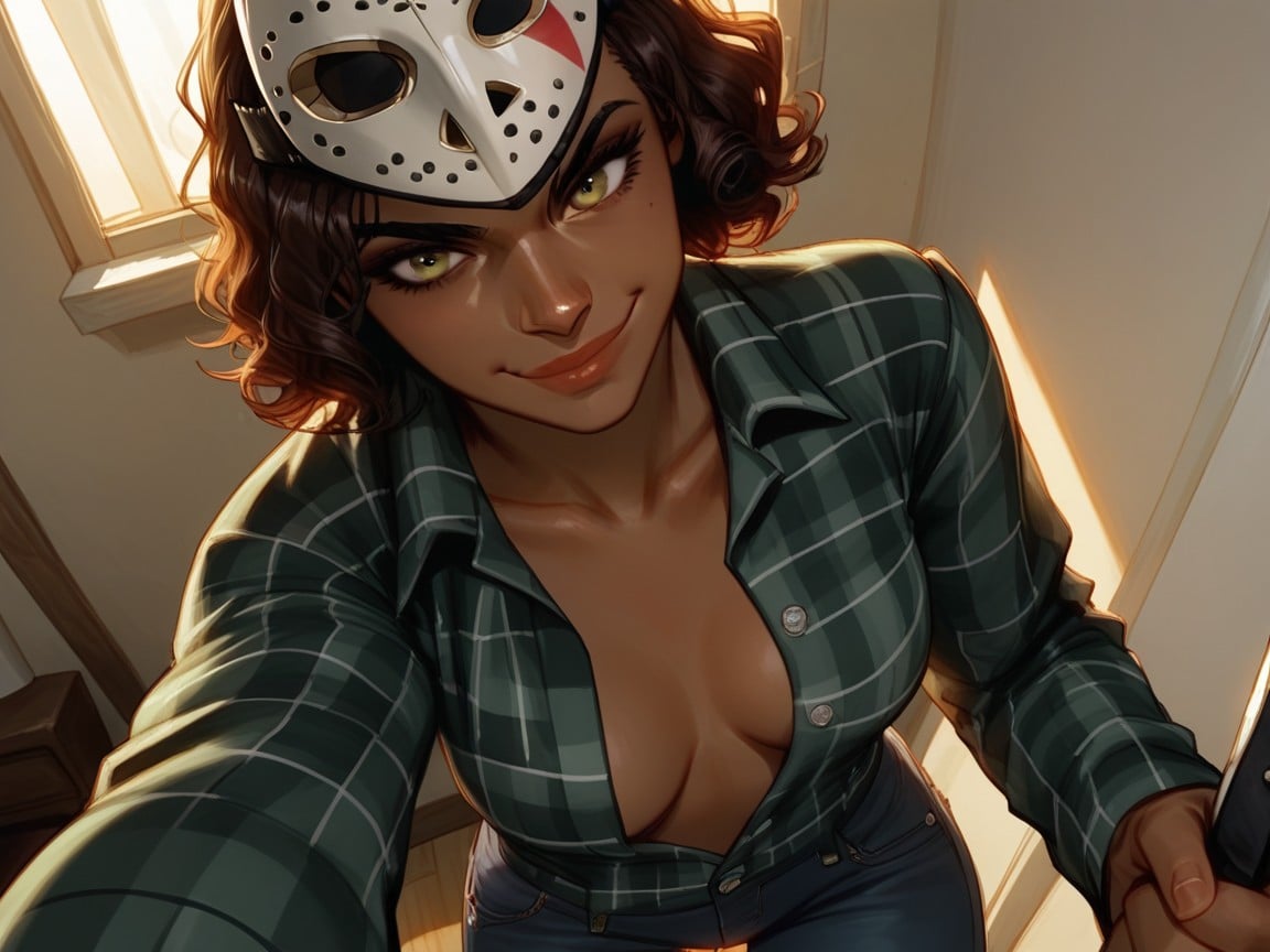 1 Person, Very Short Hair, Squared Torso Hentai AI Porn