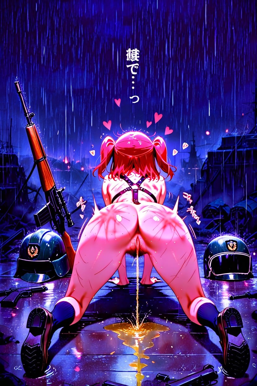 Nipple Slip, Japanese Moaning Sound Effect, Full Body Hentai AI Porn
