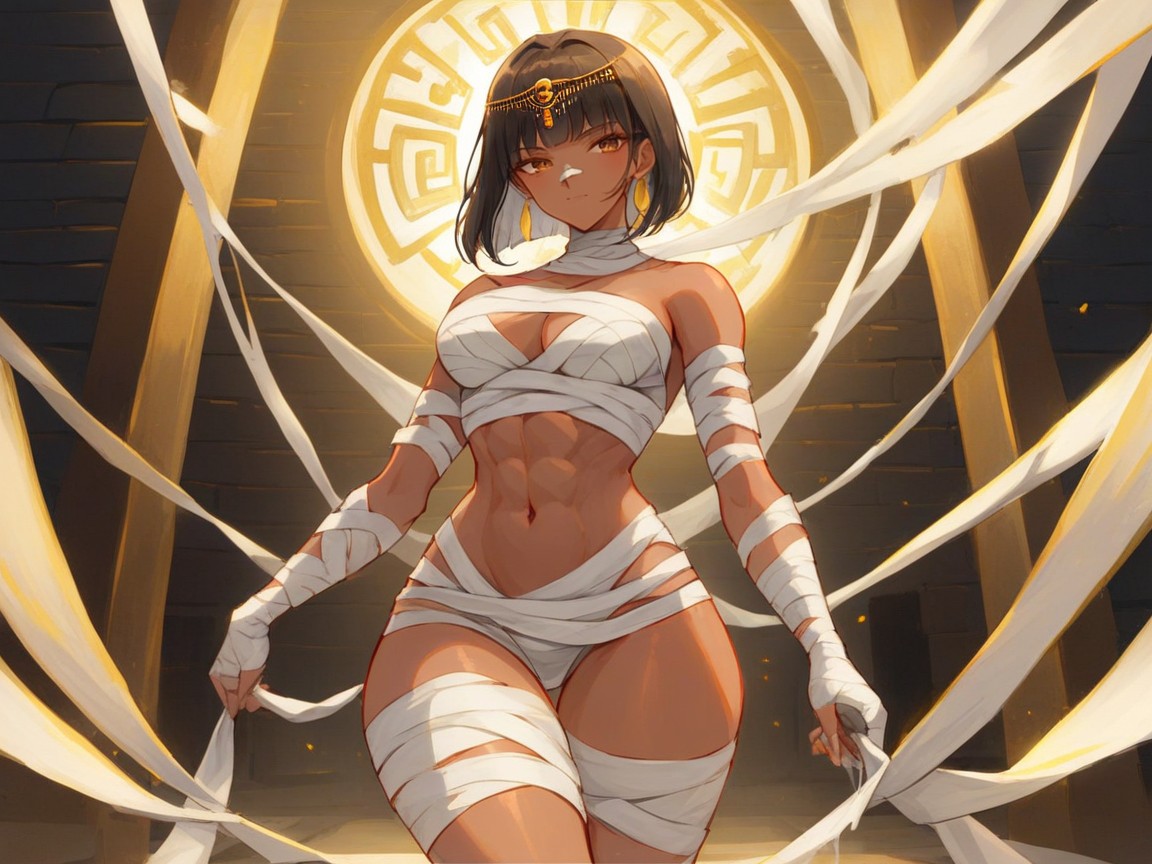 Afterimage, Massive Ass, Mummy Costume AI Porn