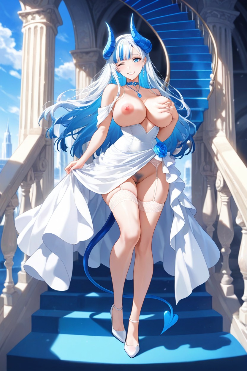 Succubus, Pixie Cut, Fat Hentai AI Porn