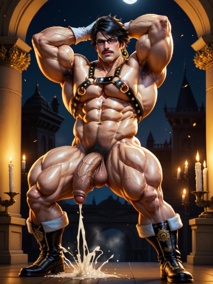 Big Calves, Hdr, Humongous Penis AI Gay Porn