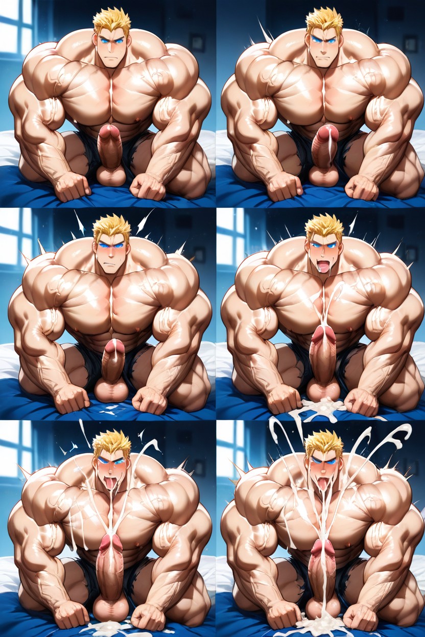 Balls Expansion, Balls Getting Bigger, Progression AI Gay Porn