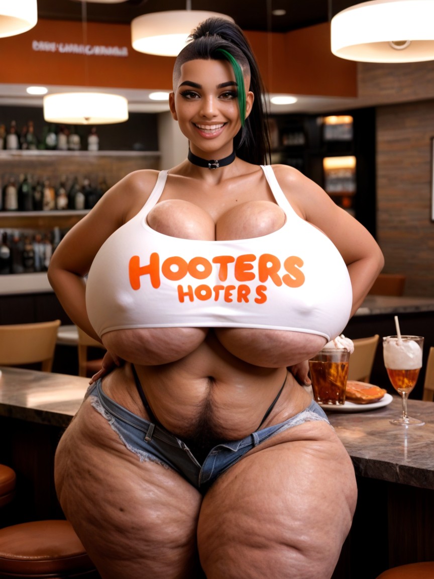 Nip Slip, Cosplay, Cellulite Gigantic Ass AI Porn